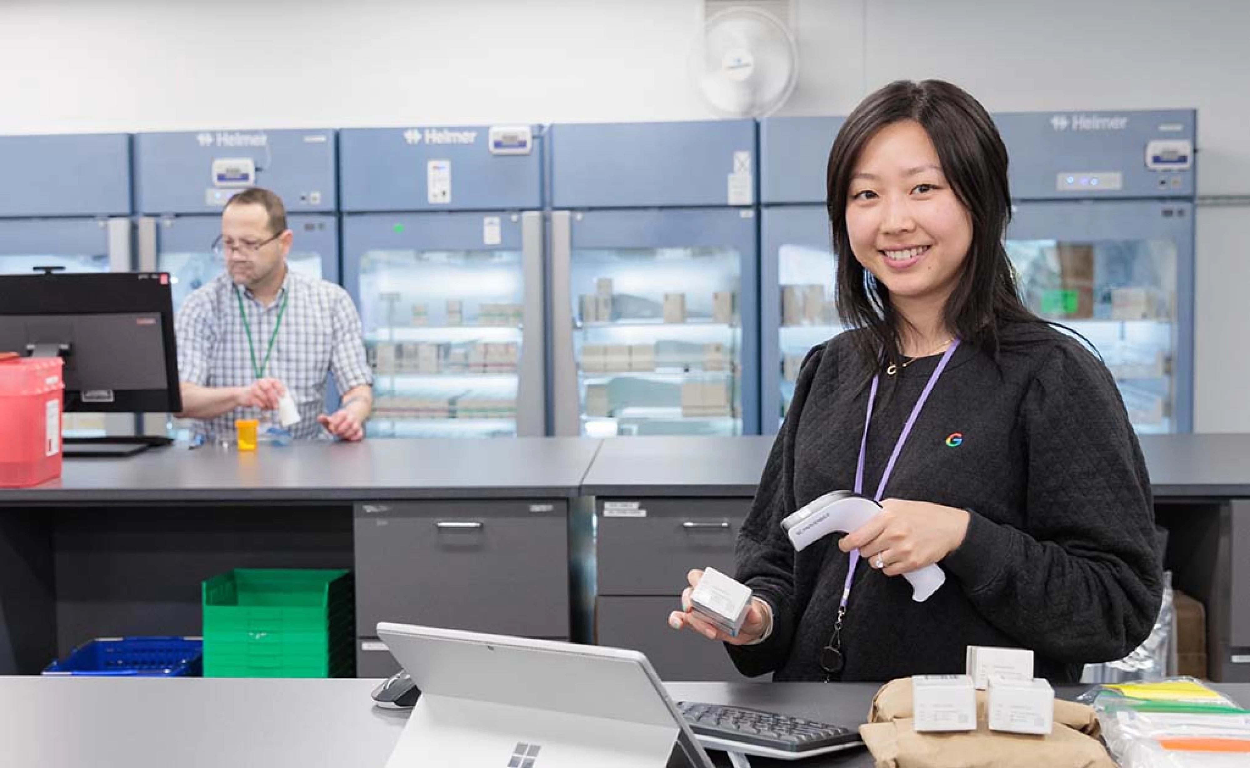 pharmacists-scanning-products